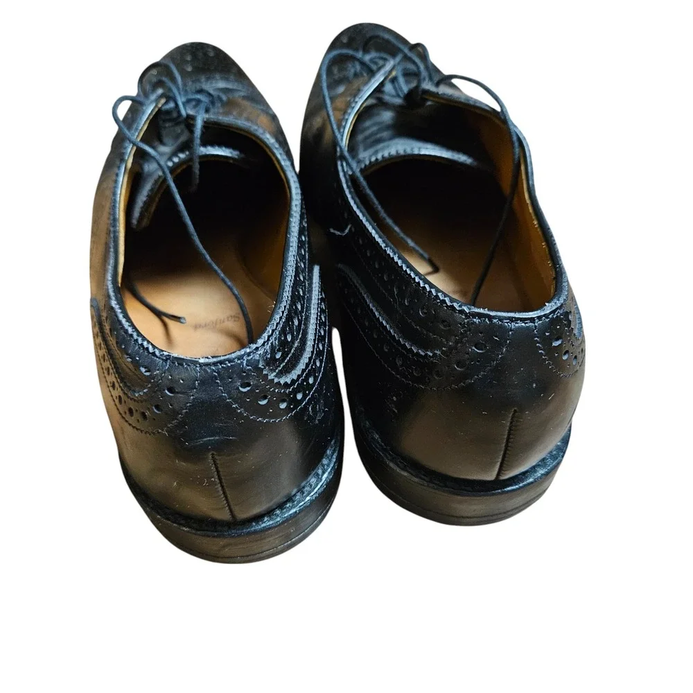 Allen Edmonds‎ Sanford Cap Toe Oxford Dress Shoes 9.5 C Leather Old Money 5207